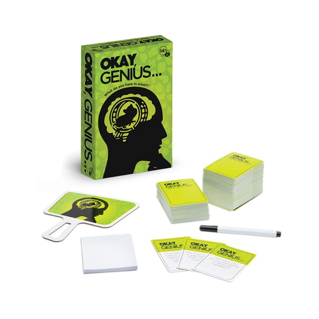 Okay, Genius... Card Game | Home Bargains