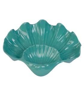 The Outdoor Edit Shell Shaped Dip Bowl - Green