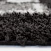 Essentials Verve Shaggy Cube Rug - Black
