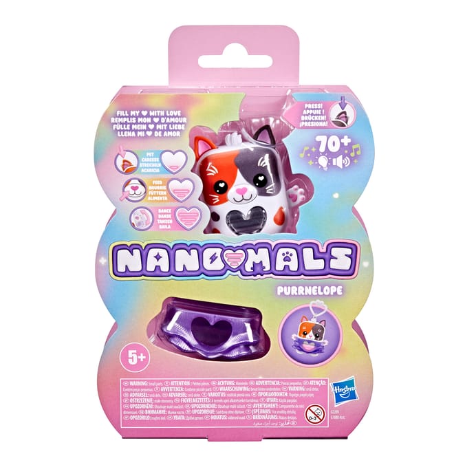 Nano-mals Electronic Interactive Fidget Pet