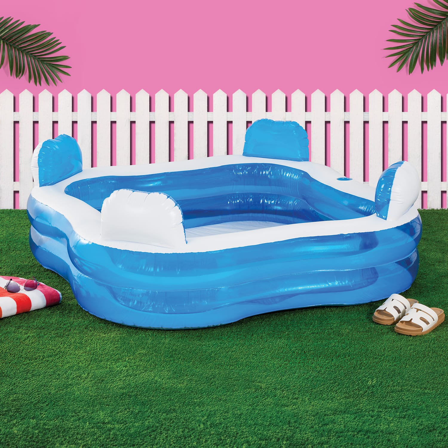 Hello Summer 4 Seater Mini Pool | Home Bargains