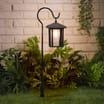 Firefly Shepard's Hook Lantern Solar Light