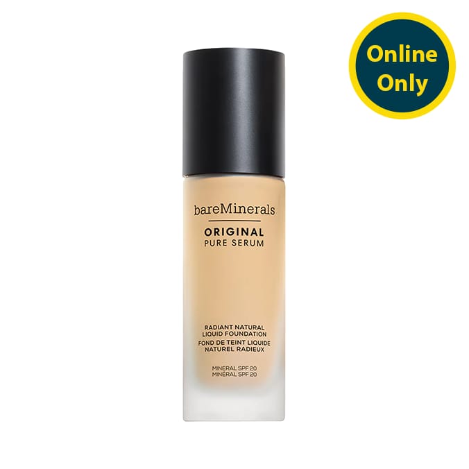 BareMinerals Original Pure Serum Radiant Natural Liquid Foundation 30ml - Fair Warm 1.5