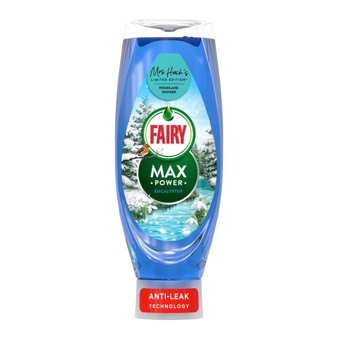 Fairy Max Power Washing Up Liquid Mrs Hinch's Woodland 730ml