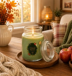 Wickford & Co Scented Candle 18oz - Crimson Harvest