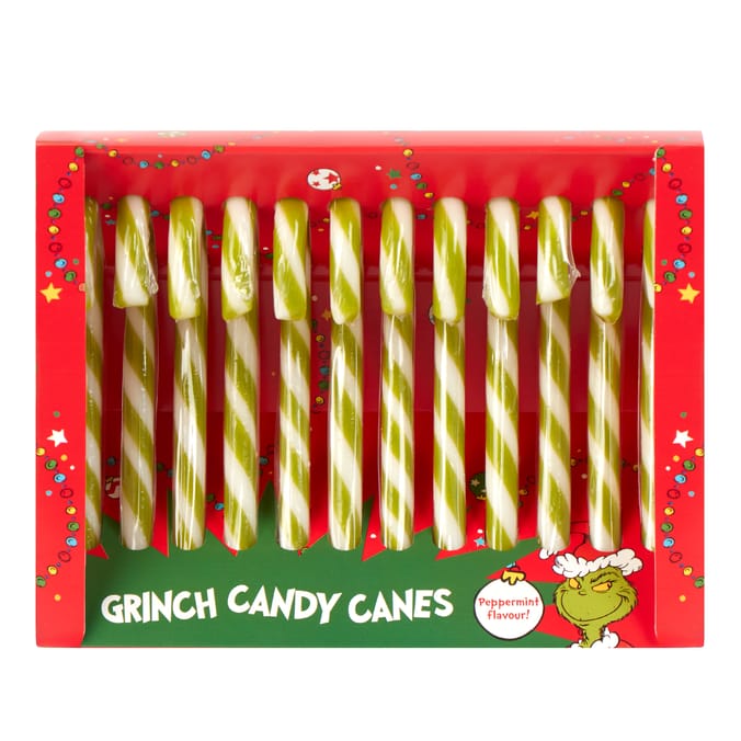 Grinch Candy Canes 12 Pack