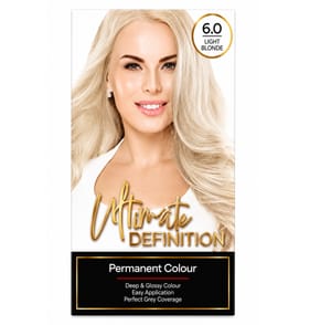 Ultimate Definition Permanent Hair Colour - 6.0 Light Blonde