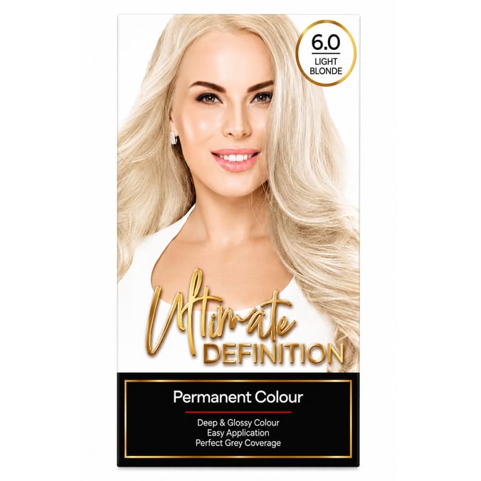 Ultimate Definition Permanent Hair Colour - 6.0 Light Blonde