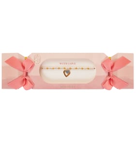 Solenne Christmas Cracker Heart Bracelet