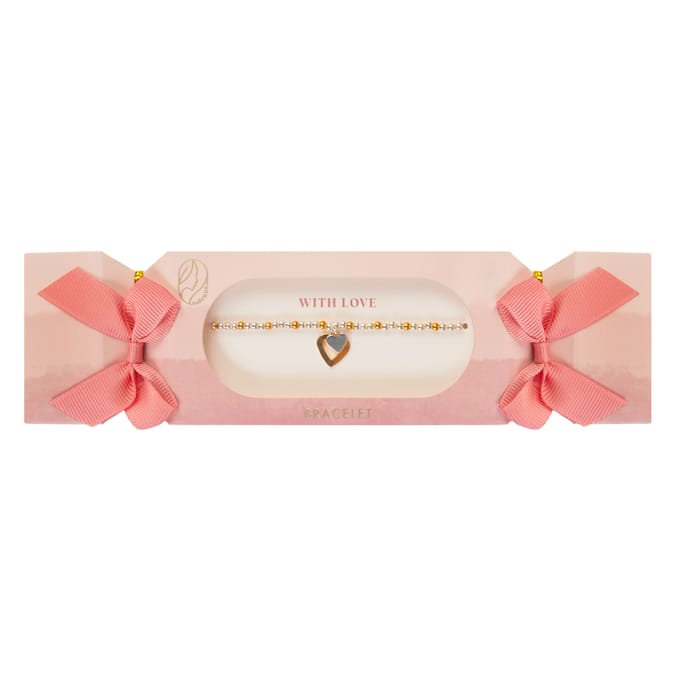 Solenne Christmas Cracker Heart Bracelet