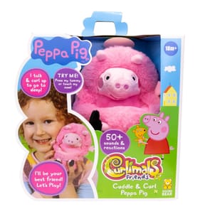 Curlimals Friends Cuddle & Curl Peppa Pig 