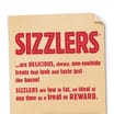 Bakers Sizzlers Bacon Flavour Dog Treats 6 x 90g 