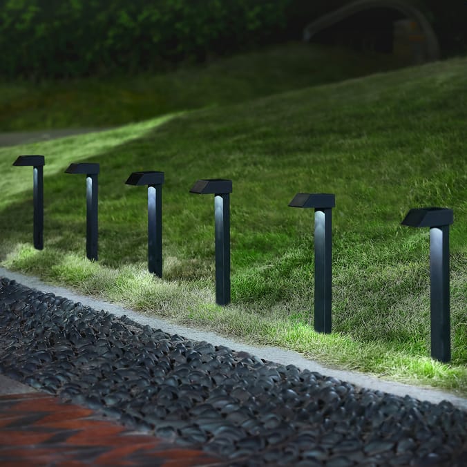Firefly Pathway Stake Solar Light 6 Pack