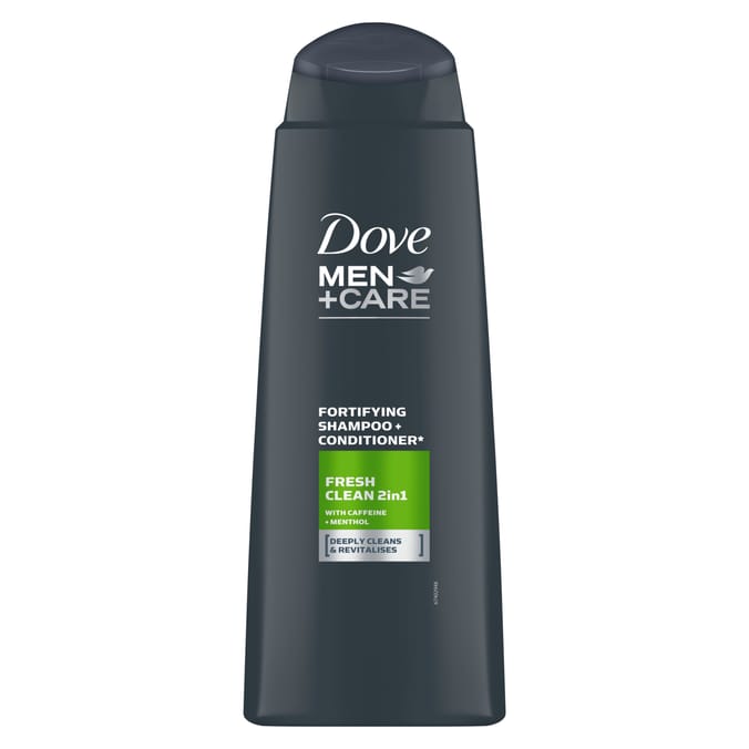 Dove Men+Care Fresh Clean 2 in 1 Shampoo and Conditioner 400ml