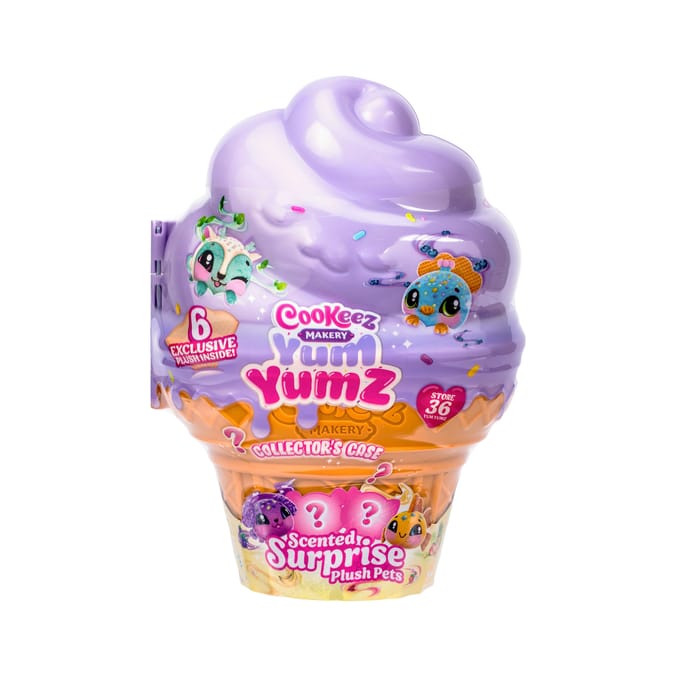 Cookeez Makery Yum Yumz Collector's Case with 6 Exclusive Plush