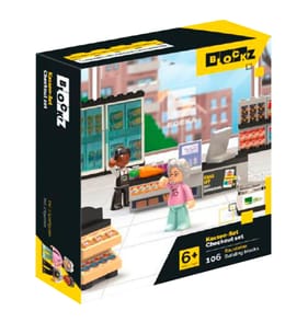 Blockz Checkout Set 106 Pieces - Edeka