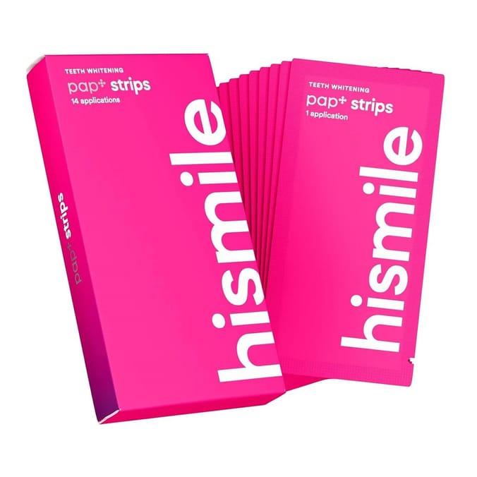 Hismile PAP+ Teeth Whitening Strips for Sensitive Teeth 14 Applications