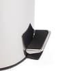 Bathroom Chrome Pedal Bin 3l - Silver