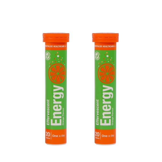 Effervescent Energy - Orange Flavour 20s x2