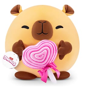 Snackles 14" Plush Valentine's Edition - Capybara & Lollipop