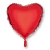 Lets Party Foil Red Heart Balloon