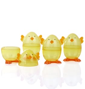 Happy Easter Fillable Eggs 4 Pack - Chick