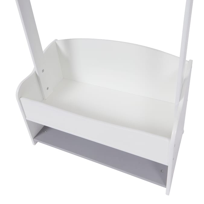 Liberty House Toys Kids Hanging Rail with Extra Storage