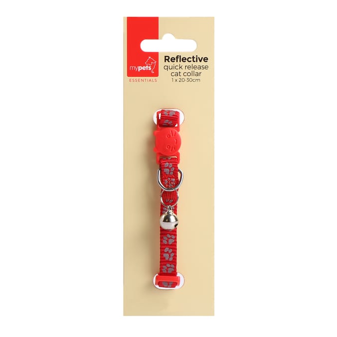 My Pets Reflective Quick Release Cat Collar