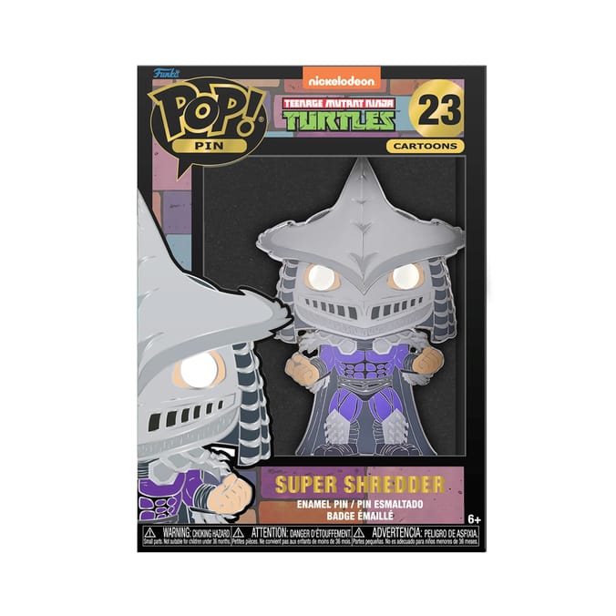 Pop Pin Turtles Super Shredder