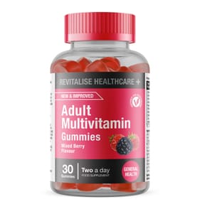 Revitalise Healthcare + Adult Vitamin Gummies 30s - Mixed Berry