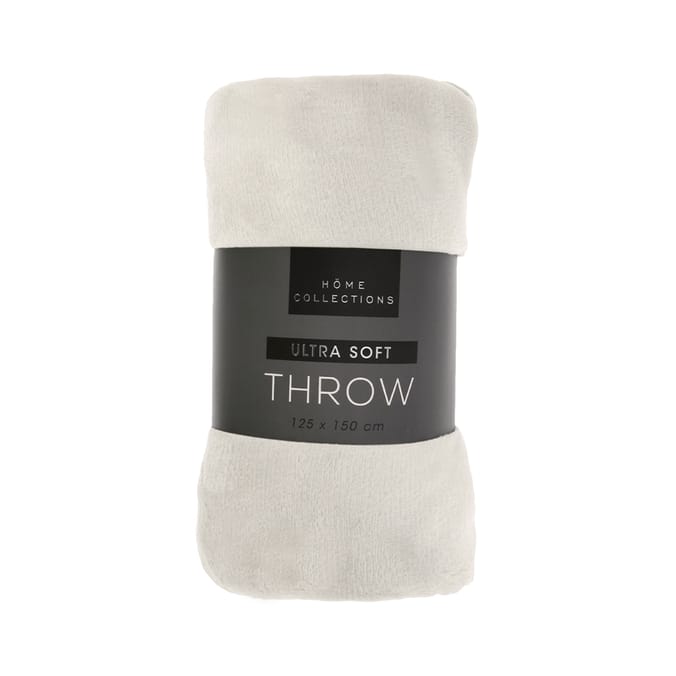 Home bargains fleece throws sale