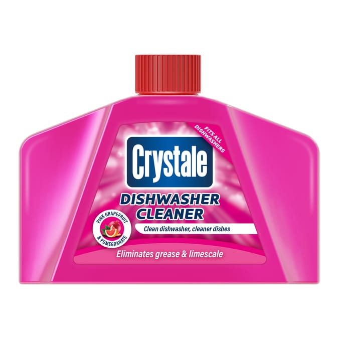 Crystale Dishwasher Cleaner 250ml - Pink Grapefruit & Pomegranate