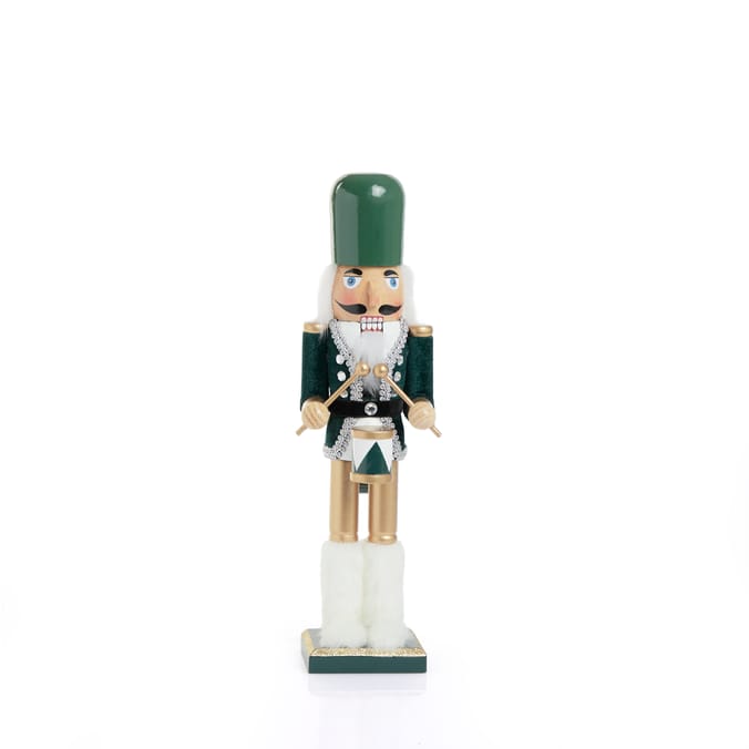 Festive Feeling 38cm Wooden Traditional Nutcracker