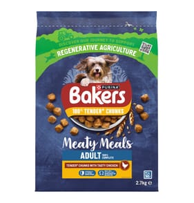 Bakers Meaty Meals Dry Dog Food 2.7kg - Chicken