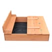 Liberty House Toys Kids Sandpit With Seating And Cover