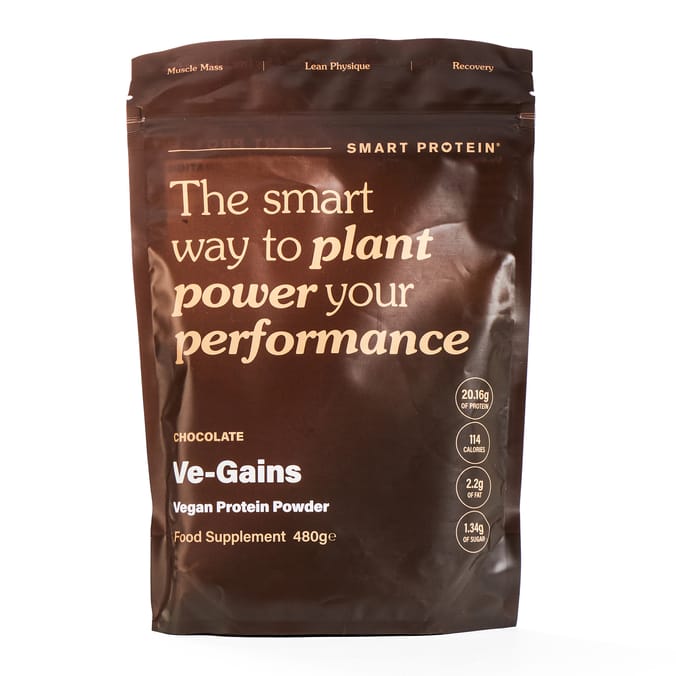 Smart Protein Ve-Gains Food Supplement 480g - Chocolate