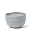 The Outdoor Living Collection Melamine 4 Speckle Bowls - Grey