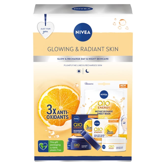 Nivea Glow & Recharge Day & Night Skincare Gift Set