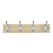 Home Solutions Chrome Coat Hooks