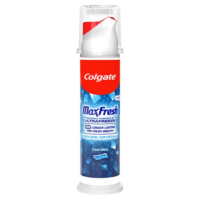 Colgate Max Fresh Cooling Crystals Toothpaste Pump 100ml