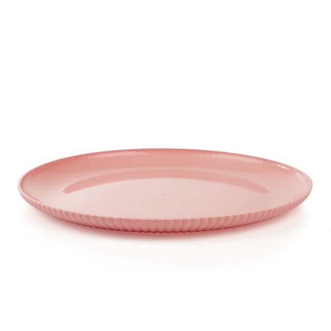 Summer Ribbed Dinner Plate 4 Pack