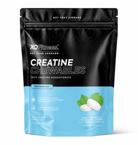 XO Fitness Creatine Chewable Tablets 100s - Peppermint