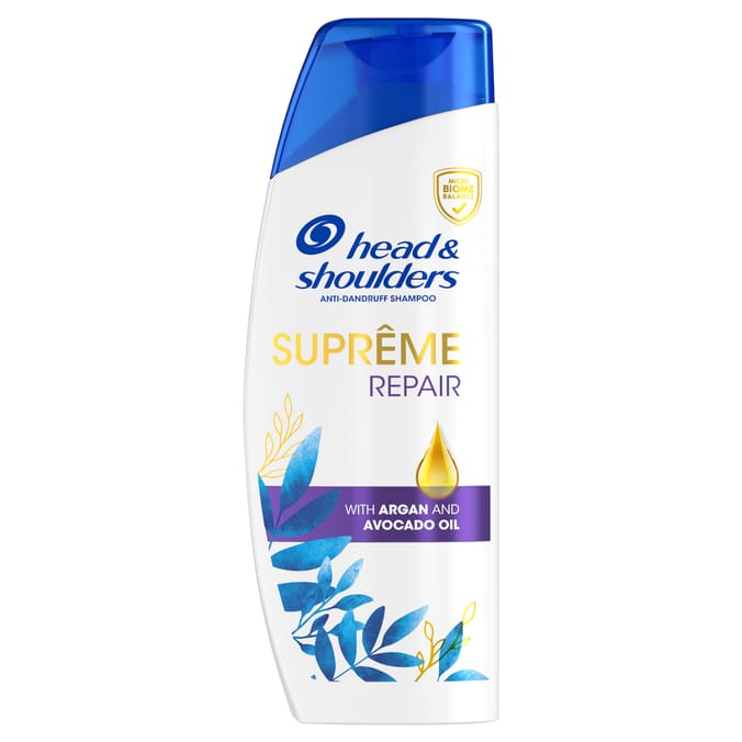 Head & Shoulders Supreme Repair Anti Dandruff Shampoo With Argan & Avocado Oil 250ml