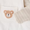 Pure Baby Long Sleeve Bodysuit & Dungarees Set