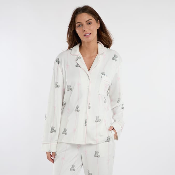 Tatty Teddy Velour Stripe Pyjamas