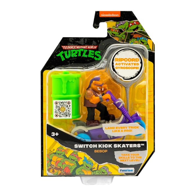 TMNT Switch Kick Skaters Action Figure - Bepop