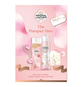 Imperial Leather The Pamper Duo Mallow & Rose Body Wash Collection