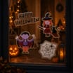 Hallow Scream Gel Window Decorations