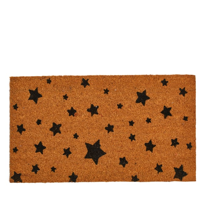 Home Collections Printed Pattern Coir Mat - Star