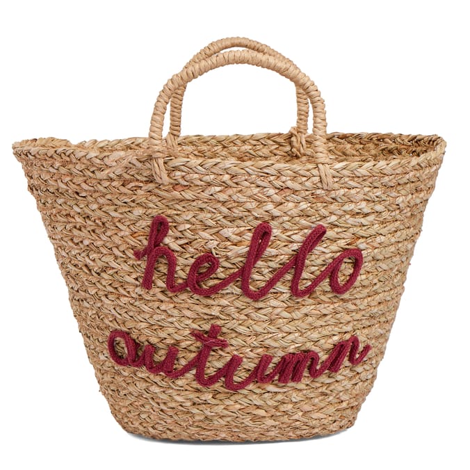 The Lifestyle Edit Autumn Wicker Basket